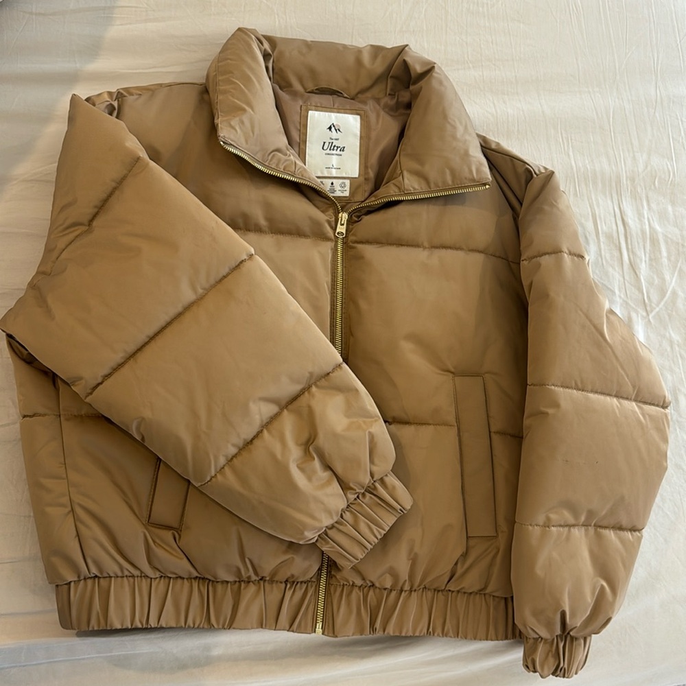Abercrombie and fitch ultra mini puffer jacket